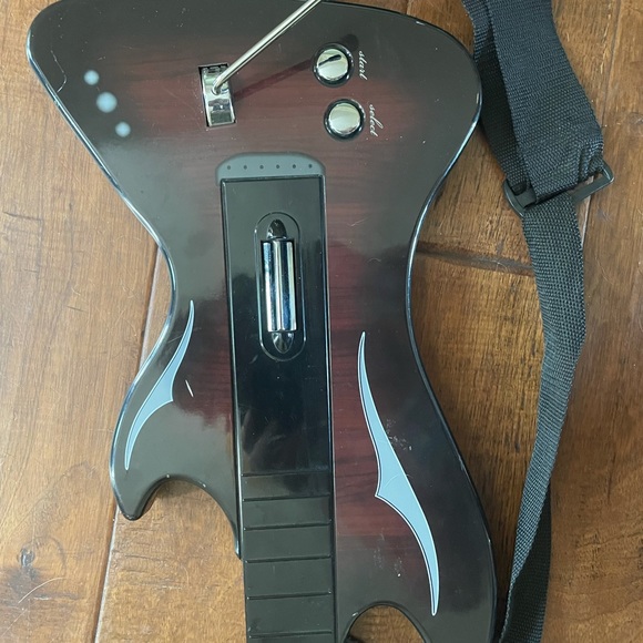 Guitar Hero PS2 Wireless Guitar Kingmaker Psyclone - Picture 3 of 6